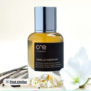 CNI Fragrance Vanilla Harmony Perfume - Amber & Black Bottle